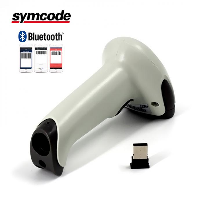 Ασύρματος ανιχνευτής γραμμωτών κωδίκων Bluetooth CCD Symcode με το ανθεκτικό πλαστικό υλικό σιλικόνης