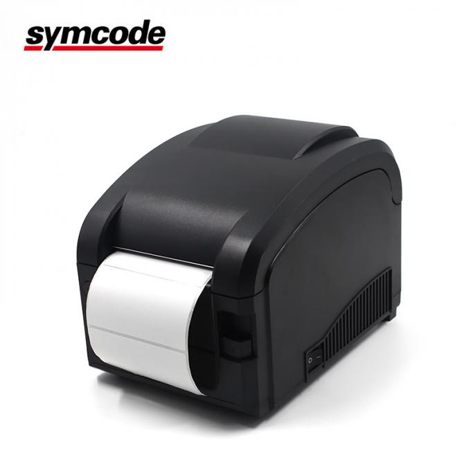 Η εκτύπωση ετικετών εκτυπωτών γραμμωτών κωδίκων αυτοκόλλητων ετικεττών Symcode υποστήριξε τα διάφορα υλικά