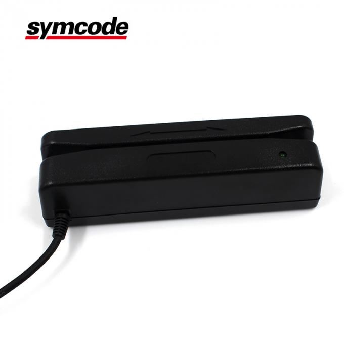Μαγνητικός συγγραφέας 500 VDC αναγνωστών λωρίδων Symcode USB/αναγνωστών καρτών Msr για 1 λεπτό